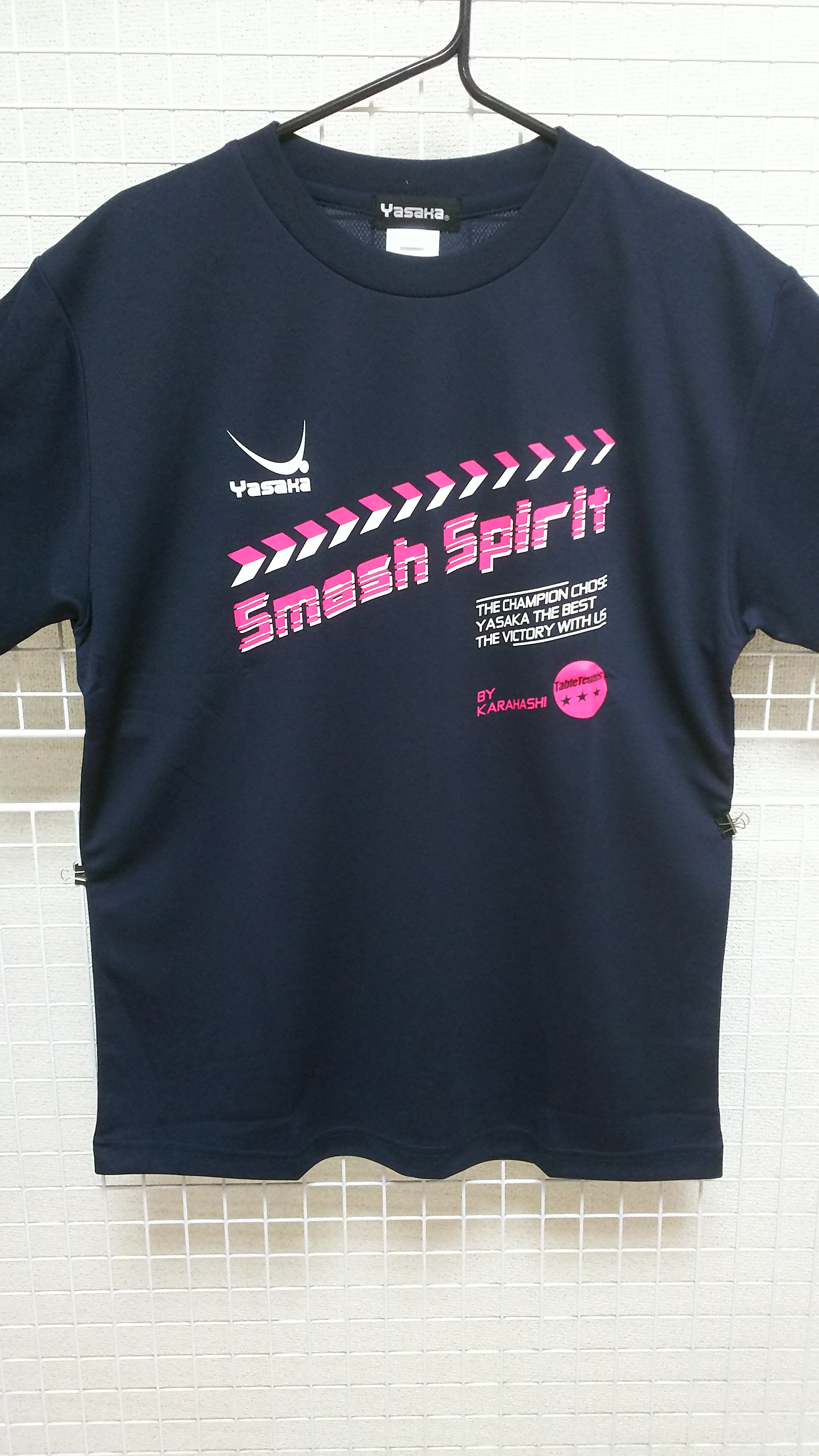 新古品Tシャツ特価】ヤサカ＆唐橋 スマスピⅣTシャツ （ネイビー） L